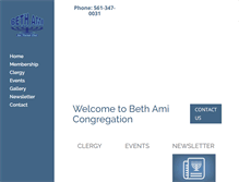 Tablet Screenshot of bethamiboca.org